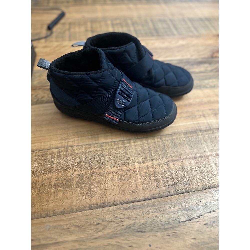 Chaco Ramble Puff Mid Quilted Navy Blue Boots JCH107477 Mens 9.5